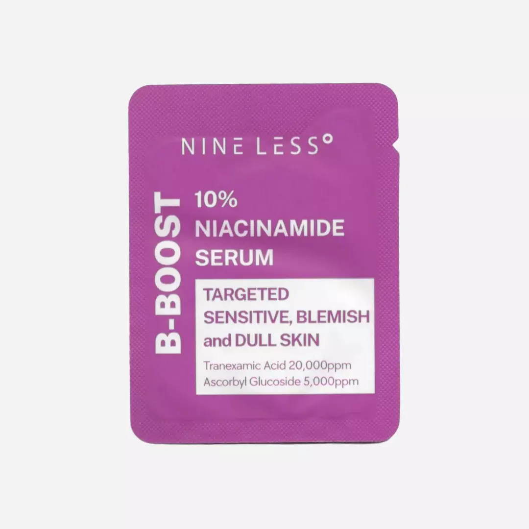 Purchase worth 100 QAR ofNineless B-Boost 10%Niacinamide Serum 2ml to get this gift