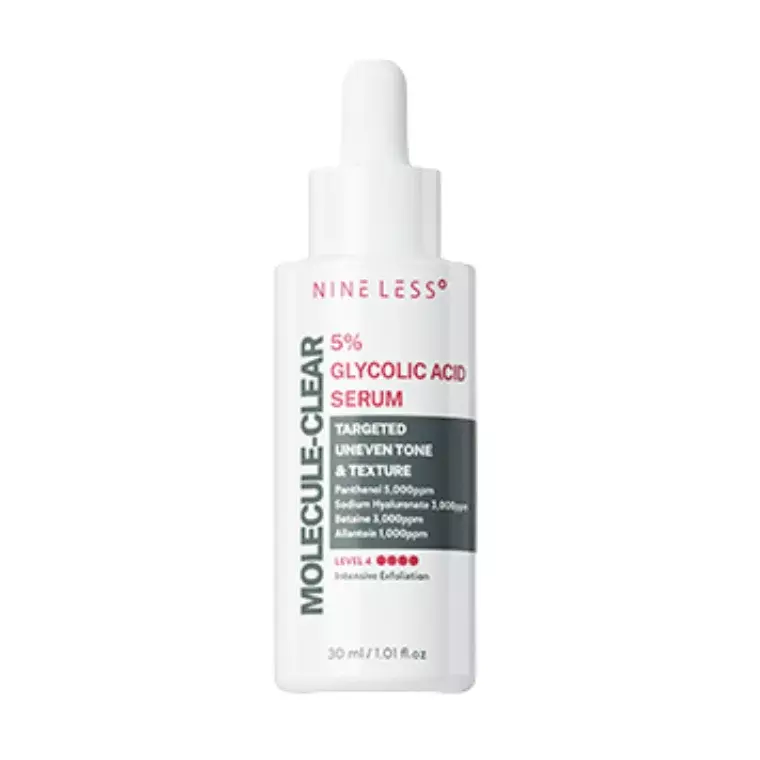 Nineless Molecule Clear 5% Glycolic Acid Serum (30ml)