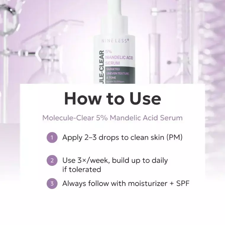Nineless Molecule Clear 5% Mandelic Acid Serum (30ml)