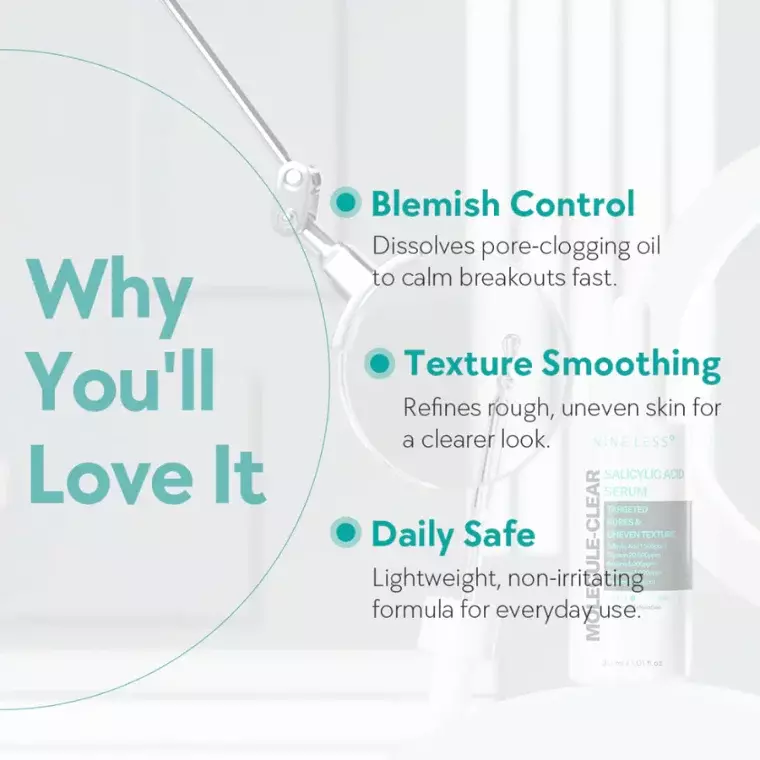 Nineless Molecule Clear Salicylic Acid Serum (30ml)