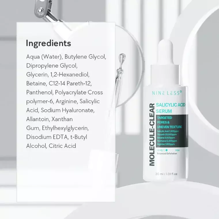 Nineless Molecule Clear Salicylic Acid Serum (30ml)