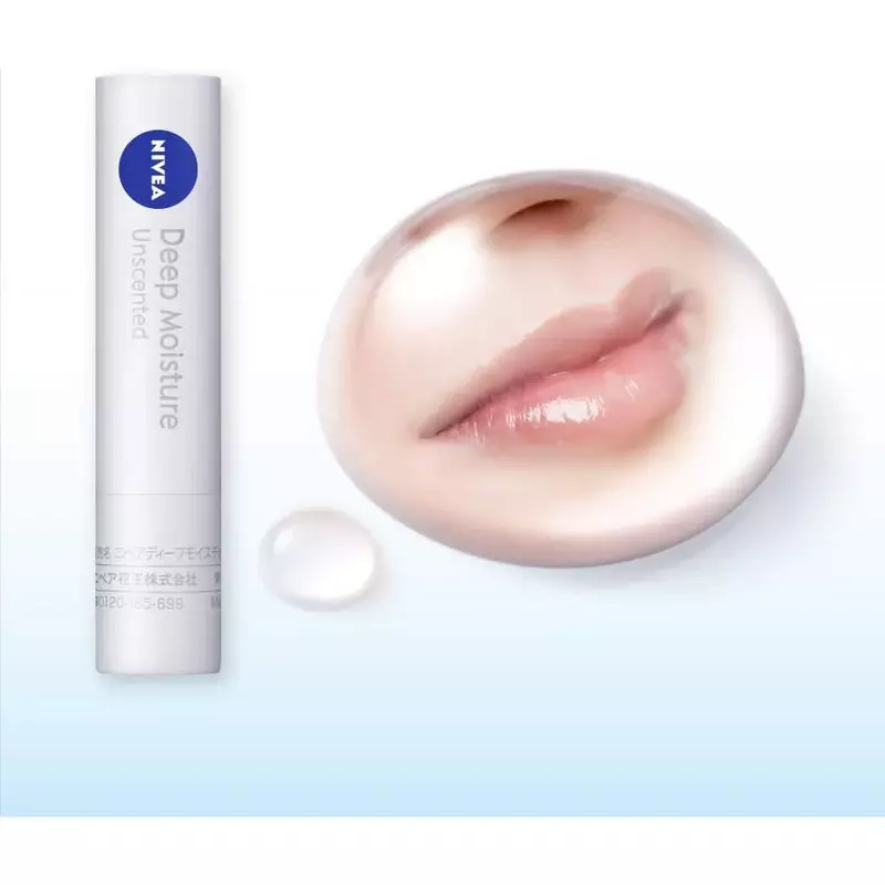 Nivea Deep Moisture Lip Balm - Unscented