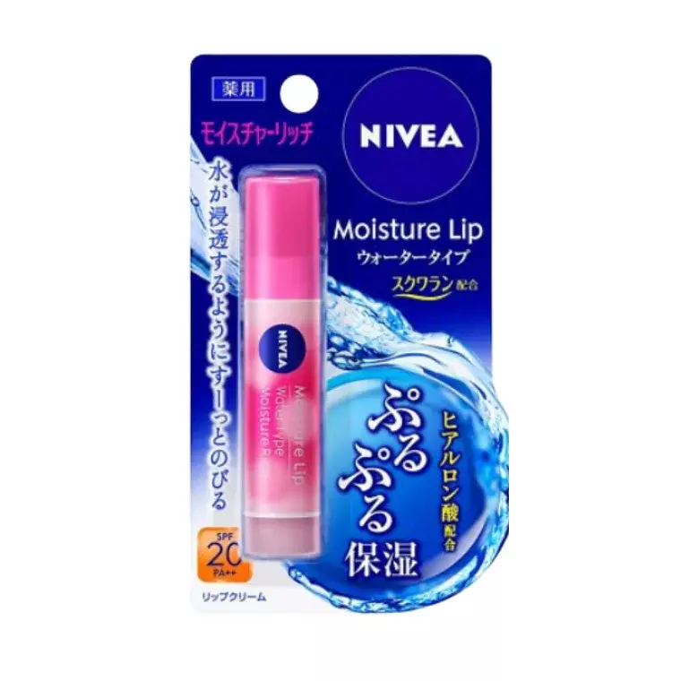 Nivea Moisture Lip Water Type Lip Balm (3.90ml)