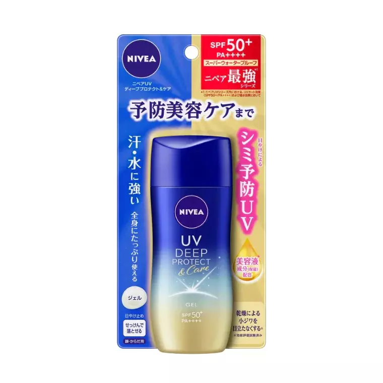 Nivea UV Deep Protect & Care Gel Sunscreen SPF50+ PA++++ (80gm)