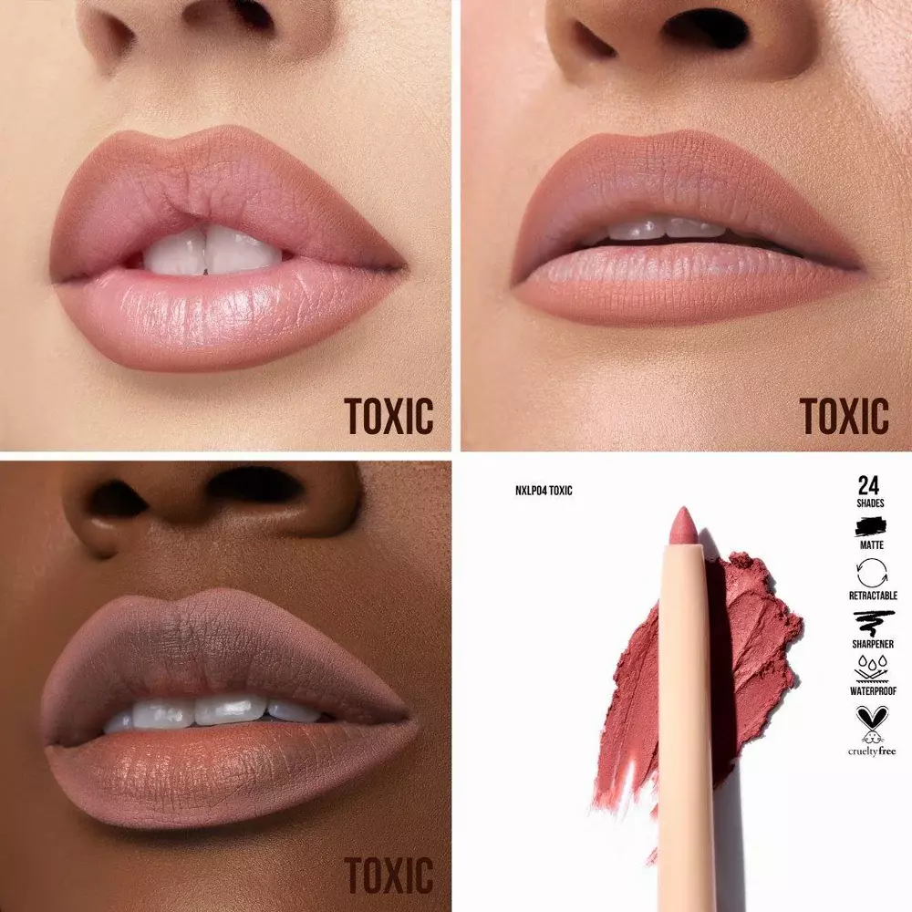 Beauty Creations Nude X Lip Liner - TOXIC (3.7g)