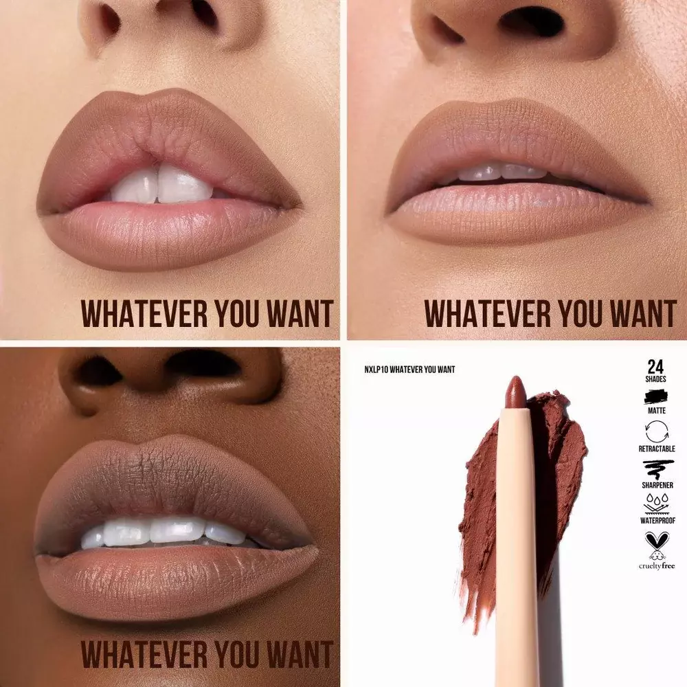 Beauty Creations Nude X Lip Liner - WHATEVER YOU WANT (3.7g)