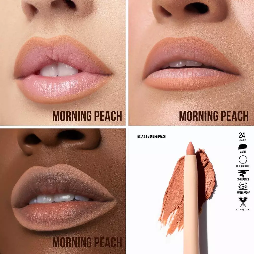 Beauty Creations Nude X Lip Liner - MORNING PEACH (3.7g)