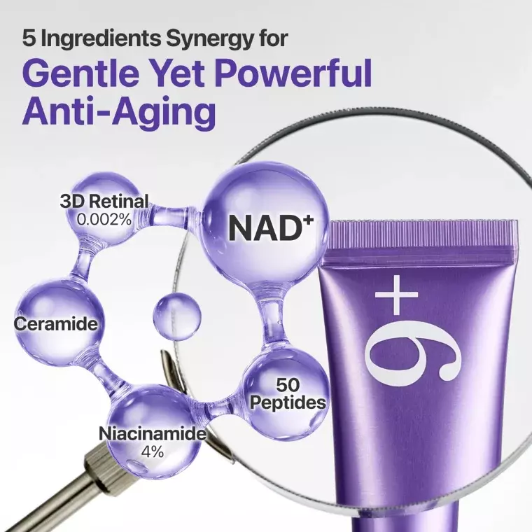 Numbuzin No.9 NAD+ Retinal Volumetox Eye Cream (20ml)