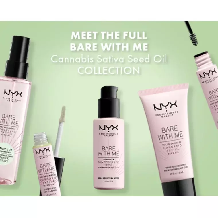 NYX Professional Makeup Bare With Me Cannabis Sativa Seed Oil Lip Conditioner (8ml)