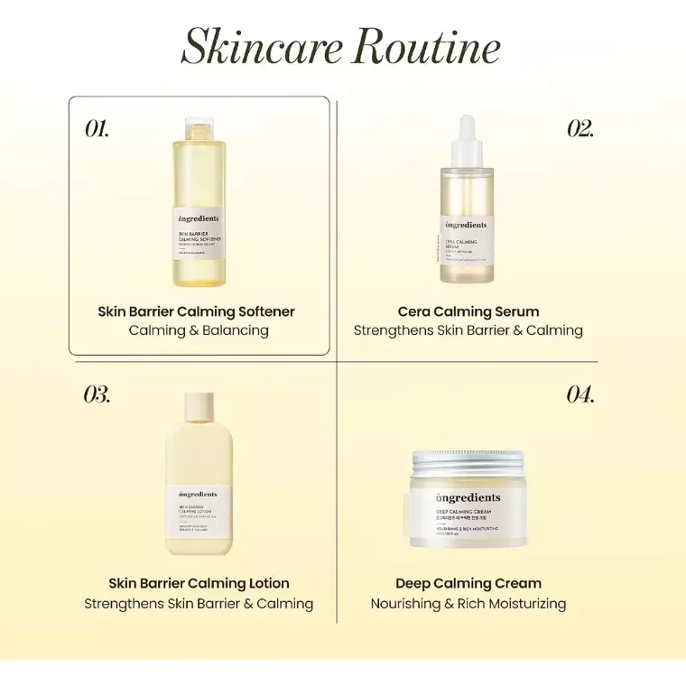 Ongredients Skin Barrier Calming Softner (250ml)