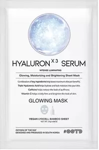 OOTD Triple Hyaluron Serum Glowing Mask