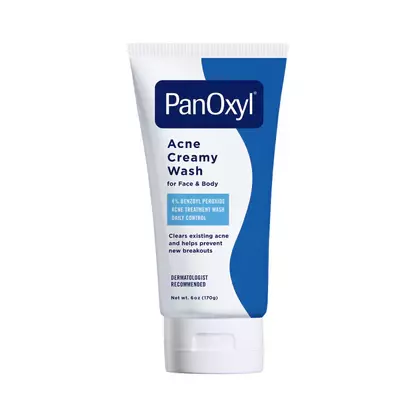 PanOxyl Acne Creamy Wash Benzoyl Peroxide 4% Daily Control (170g)