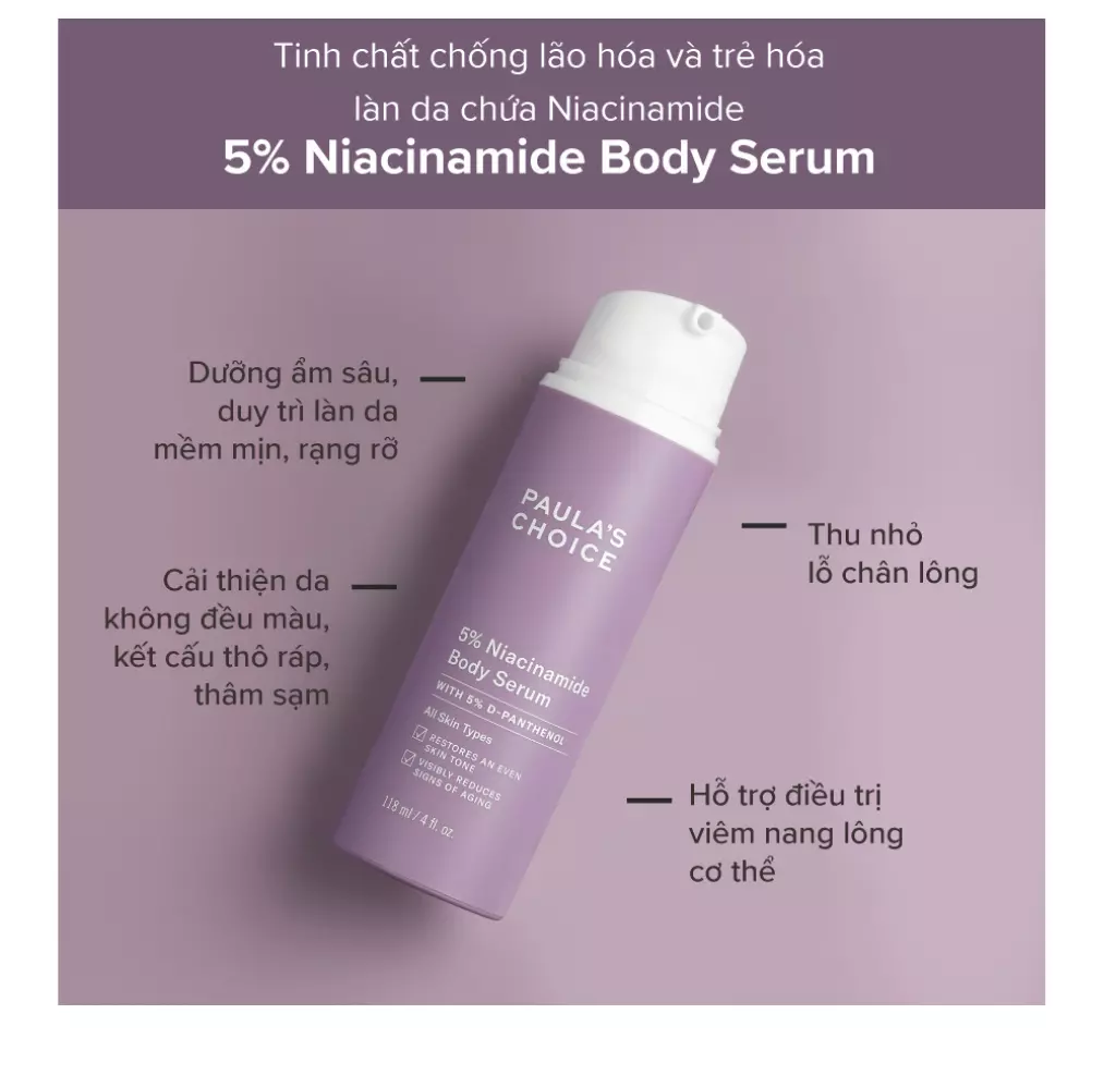 Paula’s Choice 5% Niacinamide Body Serum (118ml)