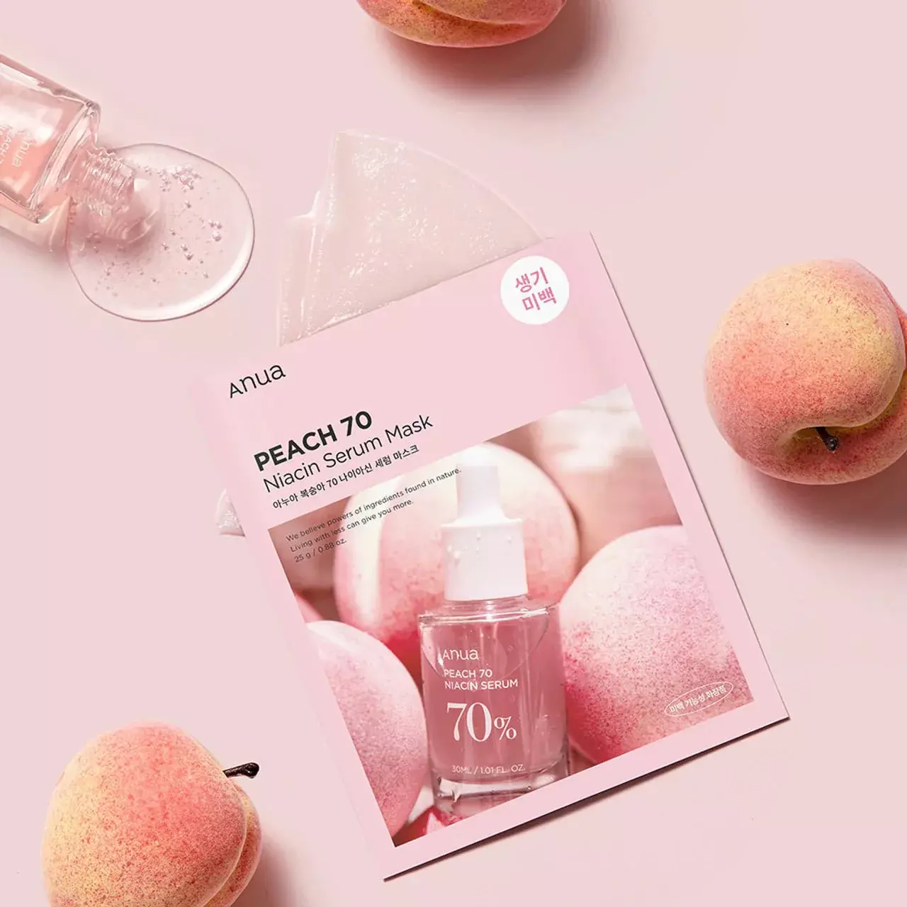 Anua Peach 70 Niacin Serum Mask (25ml)