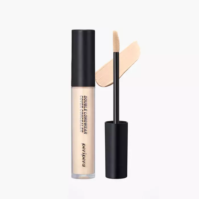 Peripera Double Longwear Cover Concealer - 01 Pure Ivory