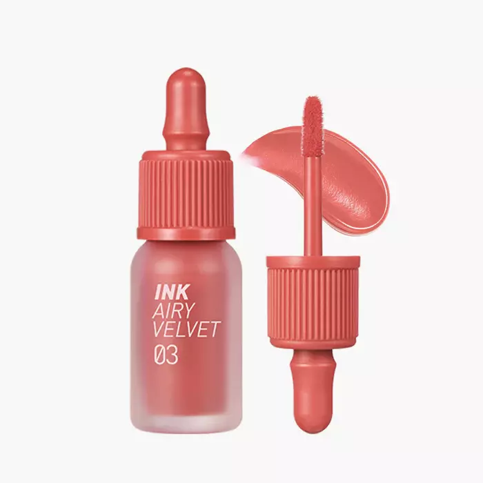 Peripera Ink Airy Velvet Lip Tint #03 CARTOON CORAL (4g)