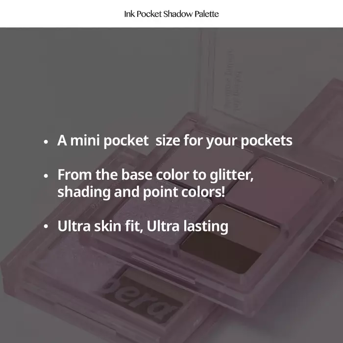 Peripera Ink Pocket Shadow Palette - 02 COOL SUMMER VIBES (2g)