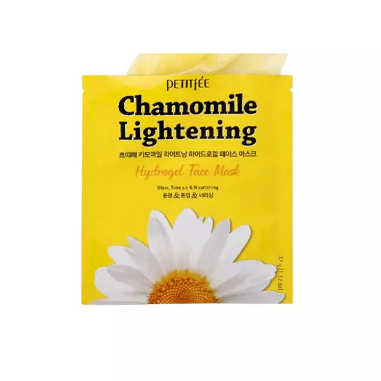 Petitfee Chamomile Lightening Hydrogel Face Mask (1 sheet)