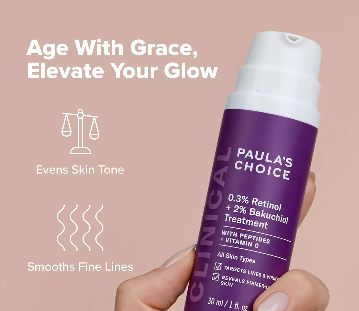 Paulas Choice Clinical 0.3% Retinol + 2% Bakuchiol Treatment