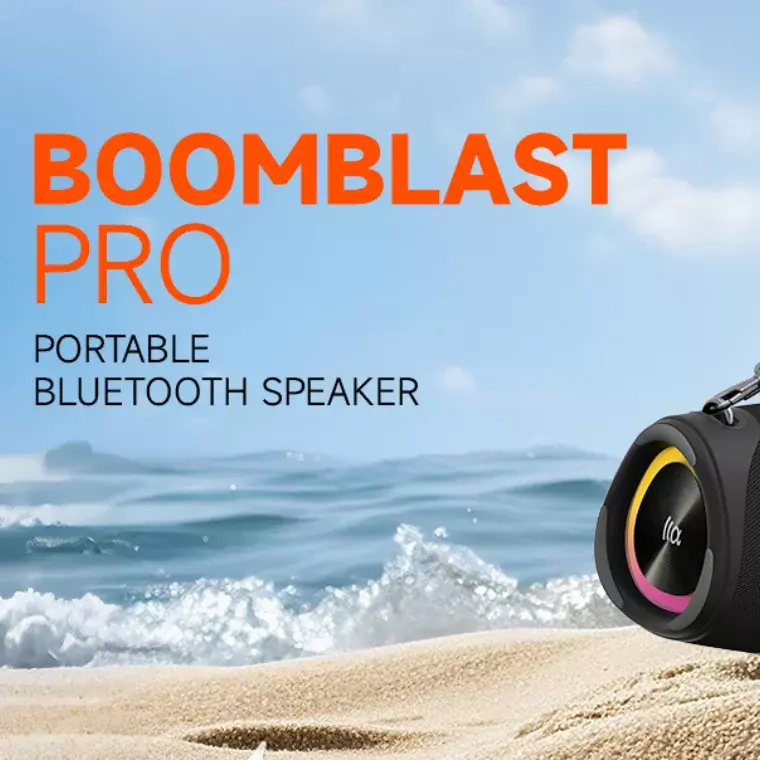 Tazata BoomBlast Pro waterproof bluetooth speaker