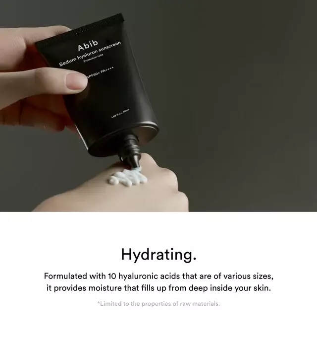 Abib Sedum Hyaluron Sunscreen Protection Tube