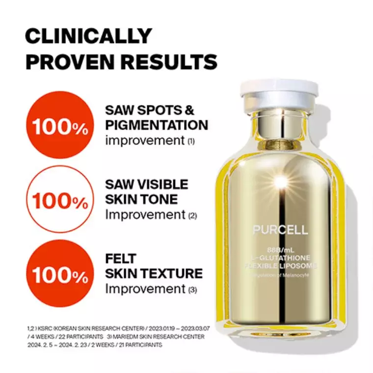 Purcell 88B/mL L-Glutathione Flexible Liposome (30ml)