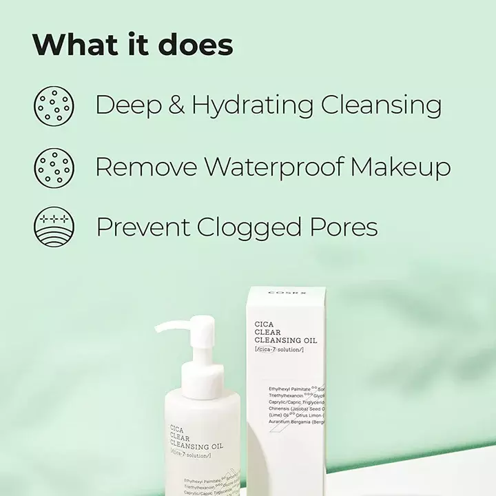 Cosrx Pure Fit Cica Clear Cleansing Oil (50ml)