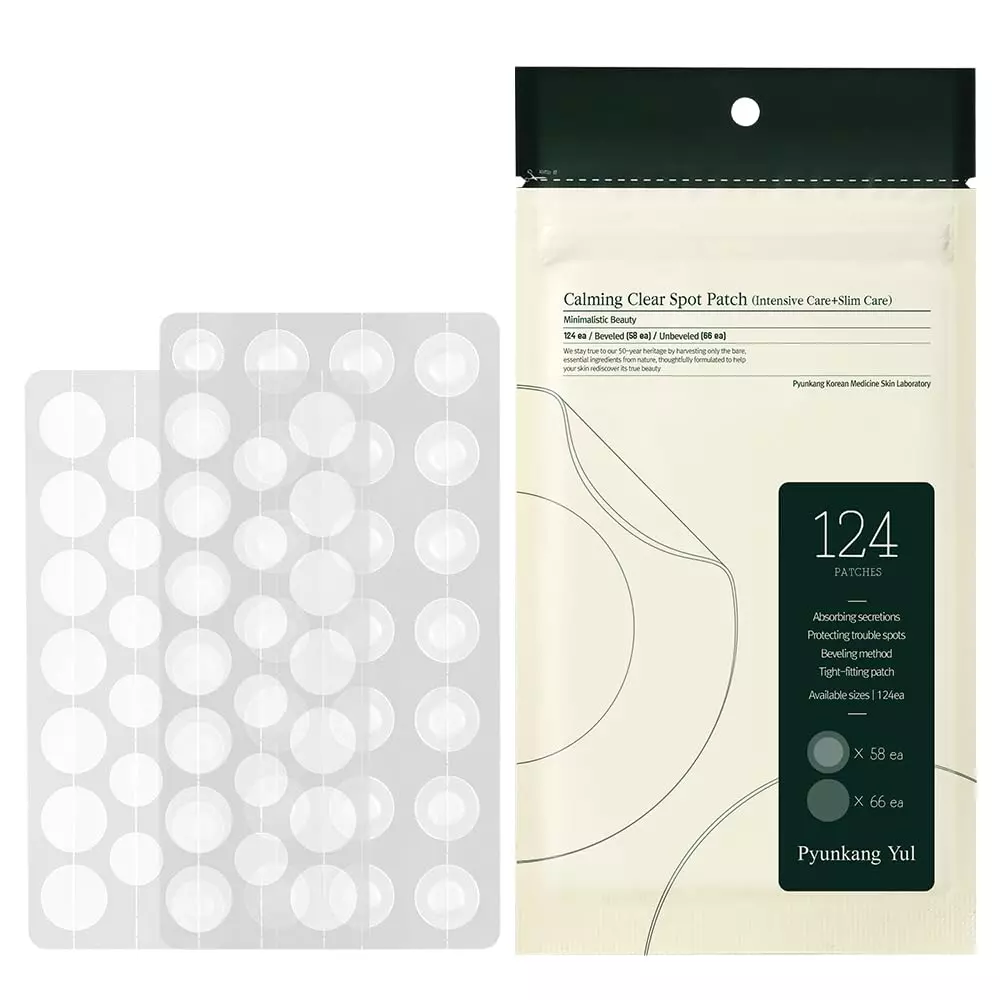 Pyunkang Yul Calming Clear Spot Patch (Intensive Care + Slim Care) 124 Patches