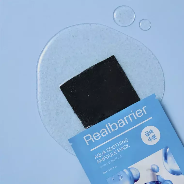 Real Barrier Aqua Soothing Ampoule Mask (28ml)