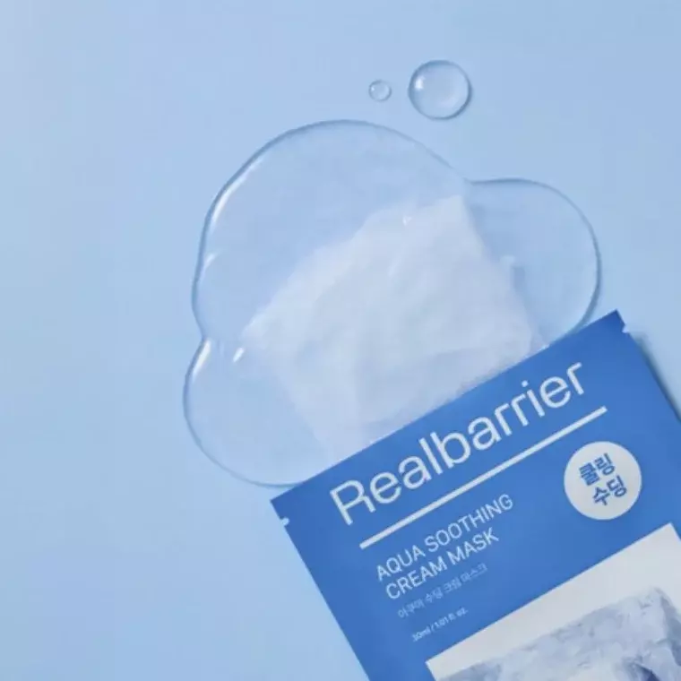 Real Barrier Aqua Soothing Cream Mask (30ml)