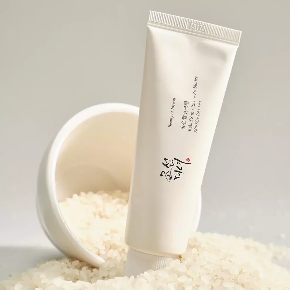 Beauty of Joseon Rice Duo [ Beauty of Joseon Relief Sun: Rice + Probiotics (SPF50+ PA++++) (50ml), Beauty of Joseon Glow Deep Serum: Rice + Arbutin (30ml) ]