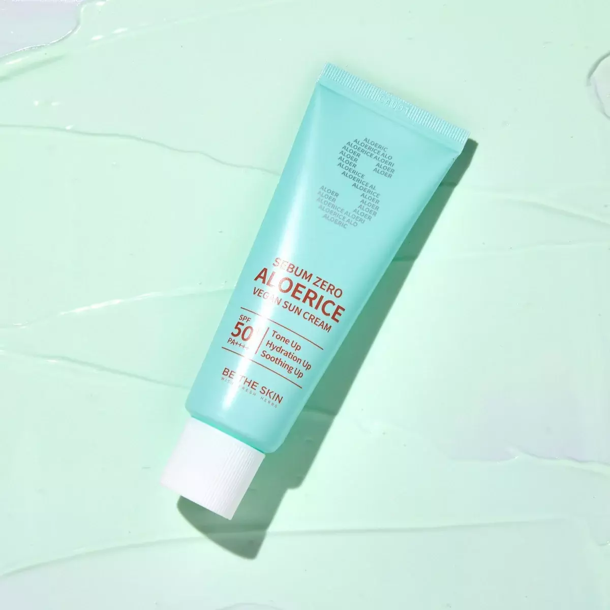 Purchase worth 380 QAR of Be The Skin Sebum Zero Aloerice Vegan Sun Cream SPF 50 get this gift