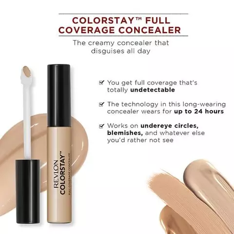 Revlon ColorStay Full Coverage Concealer - 040 Medium Moyen (6.2ml)