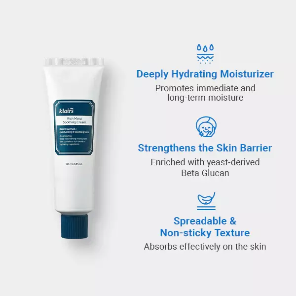 Dear Klairs Rich Moist Soothing Cream (20g)