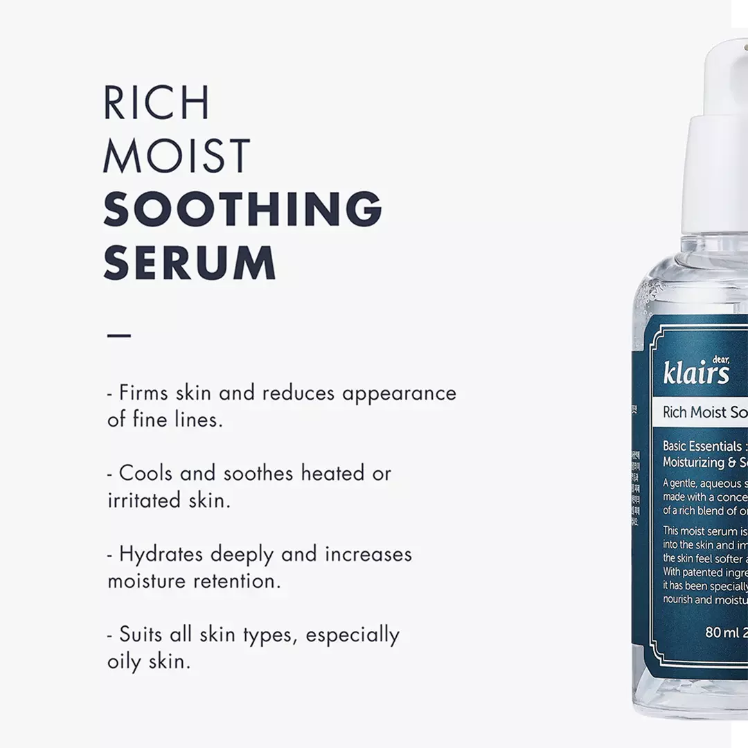 Dear Klairs Rich Moist Soothing Serum