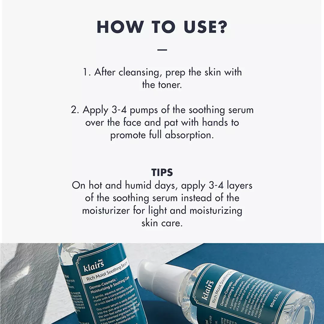 Dear Klairs Rich Moist Soothing Serum