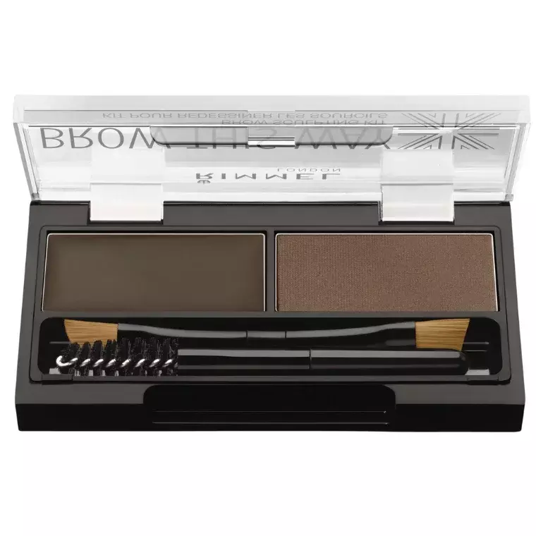 Rimmel London Brow This Way Sculpting Kit #003 Dark Brown (2gm)
