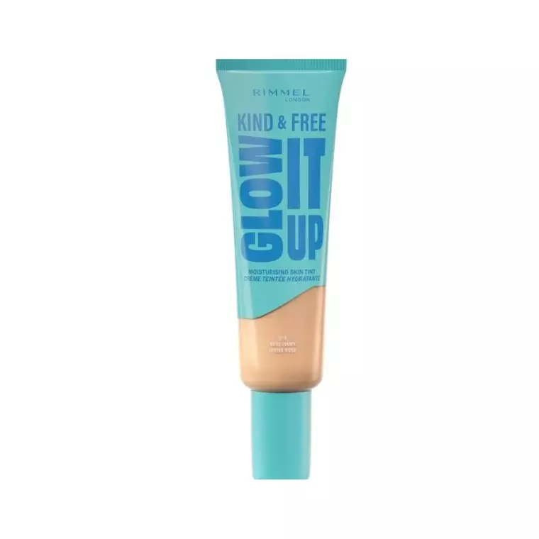 Rimmel London Kind & Free Glow It Up Moisturizing Skin Tint #010 Rose Ivory (30ml)