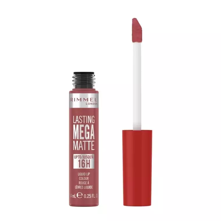 Rimmel London Lasting Mega Matte Liquid Lipstick #210 Rose & Shine (7.5ml )
