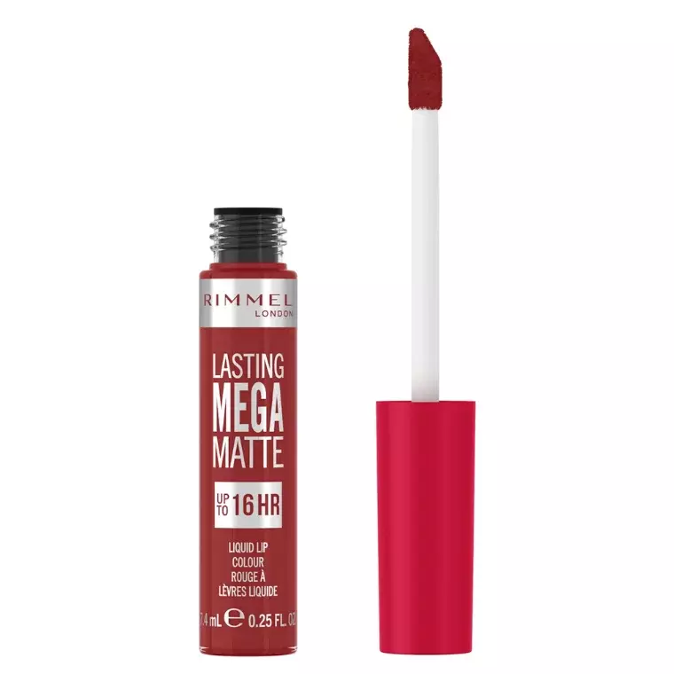 Rimmel London Lasting Mega Matte Liquid Lipstick #600 Coral Sass (7.5ml )