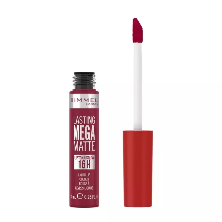 Rimmel London Lasting Mega Matte Liquid Lipstick #930 Ruby Passion (7.5ml )