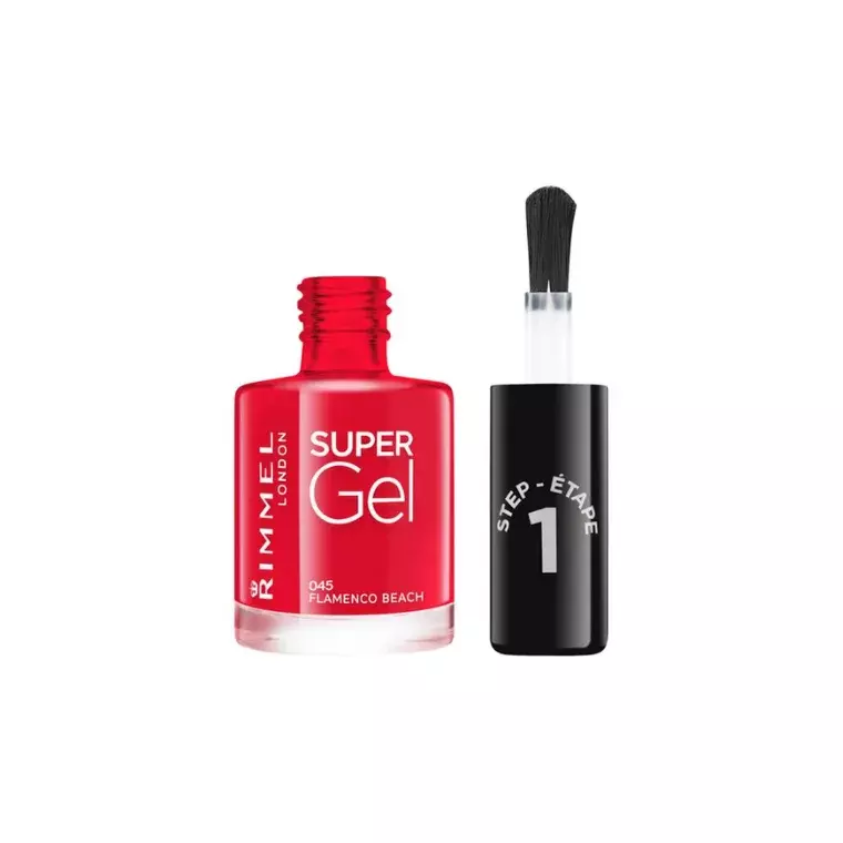 Rimmel London Super Gel Nail Polish #045 Flamenco Beach (12ml)