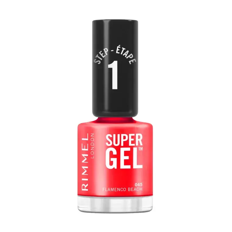 Rimmel London Super Gel Nail Polish #045 Flamenco Beach (12ml)