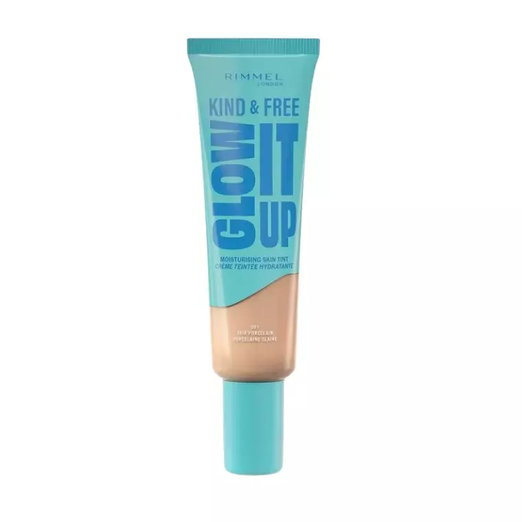 Rimmel London Kind & Free Glow It Up Moisturizing Skin Tint #001 Fair Porcelain (30ml)