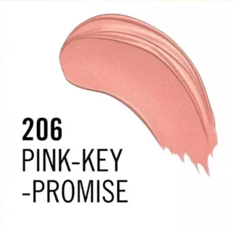 Rimmel London Lasting Finish Lipstick #206 Nude Pink (4gm)