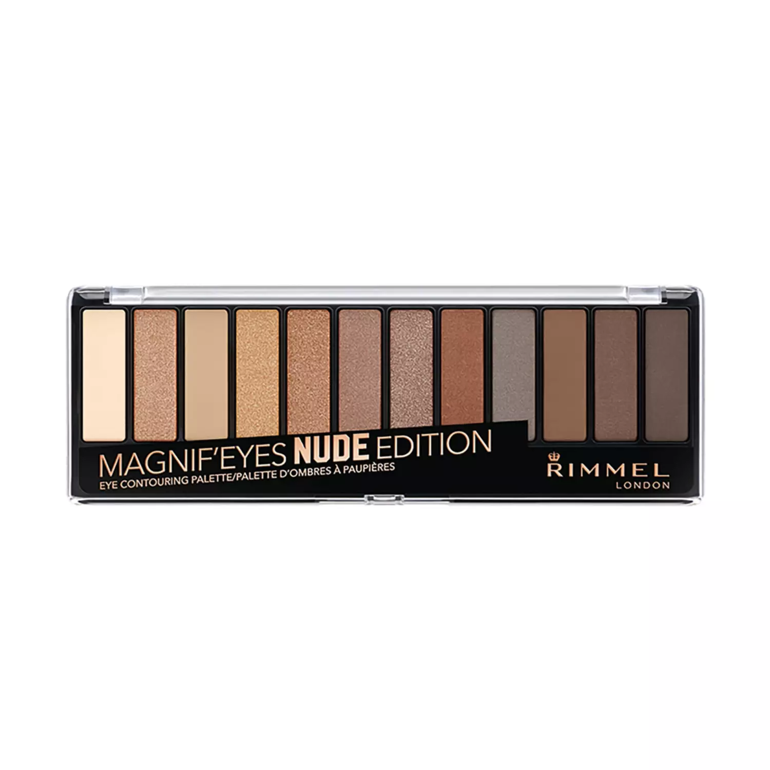 Rimmel London Magnif'eyes Eye Contouring Palette Nude Edition 001 (14g)