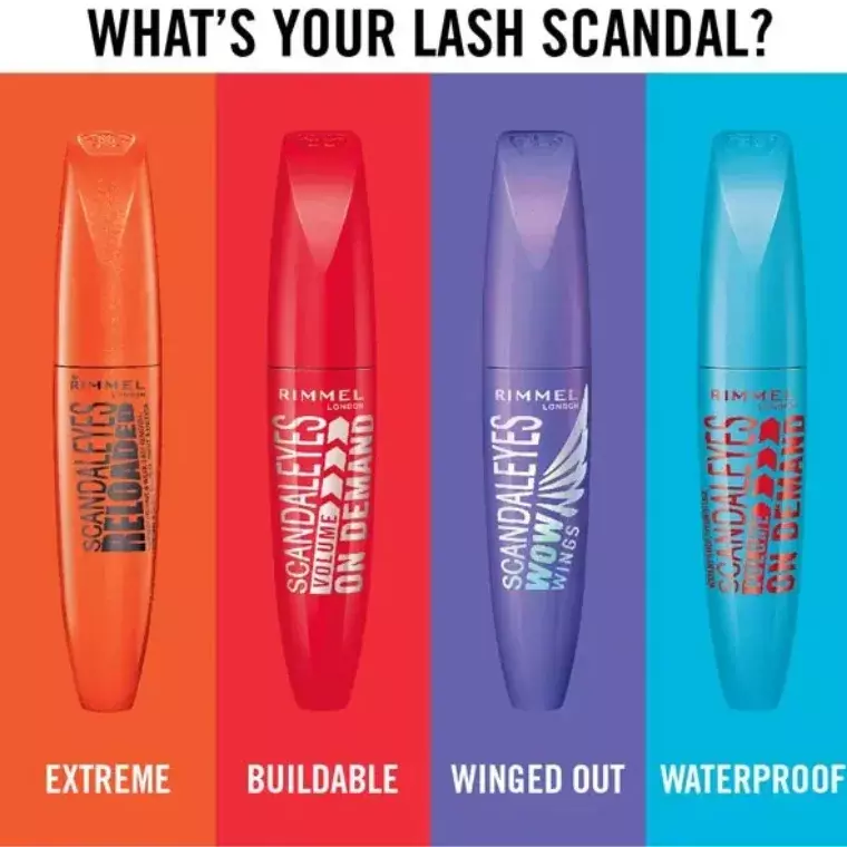 Rimmel London Scandaleyes Reloaded Mascara #002 Brown Black (12ml)