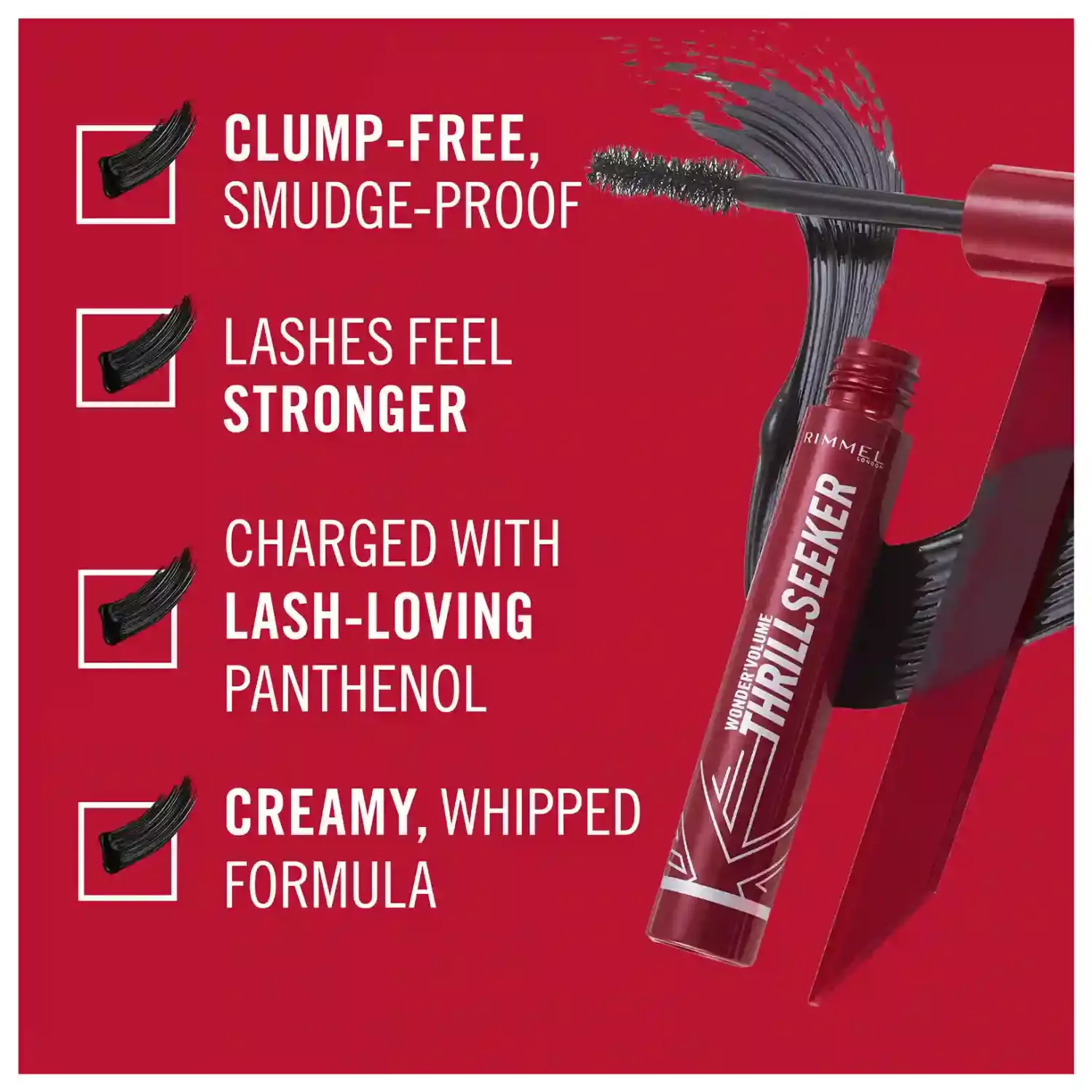 Rimmel London Wonder Volume Thrill Seeker Extreme Black (8ml)