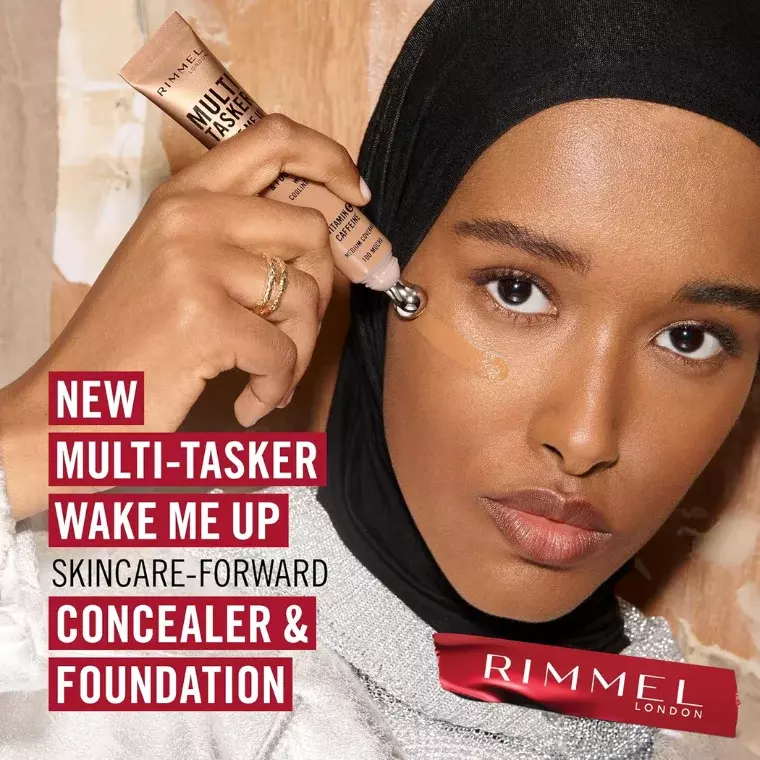 Rimmel Multi-Tasker Wake Me Up Concealer & Foundation #25 Rose Ivory (20ml)