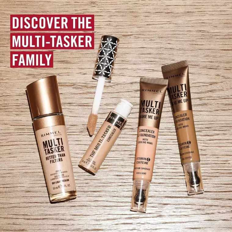 Rimmel Multi-Tasker Wake Me Up Concealer & Foundation #030 Light (20ml)